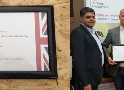 UKTI Yorkshire Awards – Outstanding Use of International Marketing