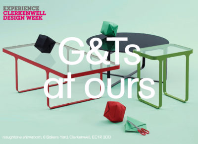 Clerkenwell Design Week: G&Ts at naughtone