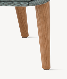 Solid oak legs