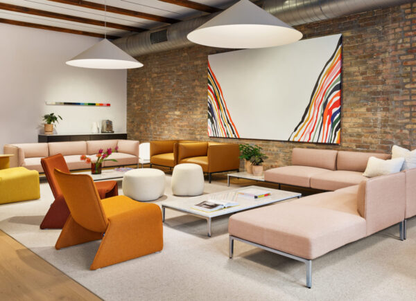 NaughtOne Showcases New Seating Designs from Keiji Takeuchi and Daniel Schofield at Fulton Market Design Days