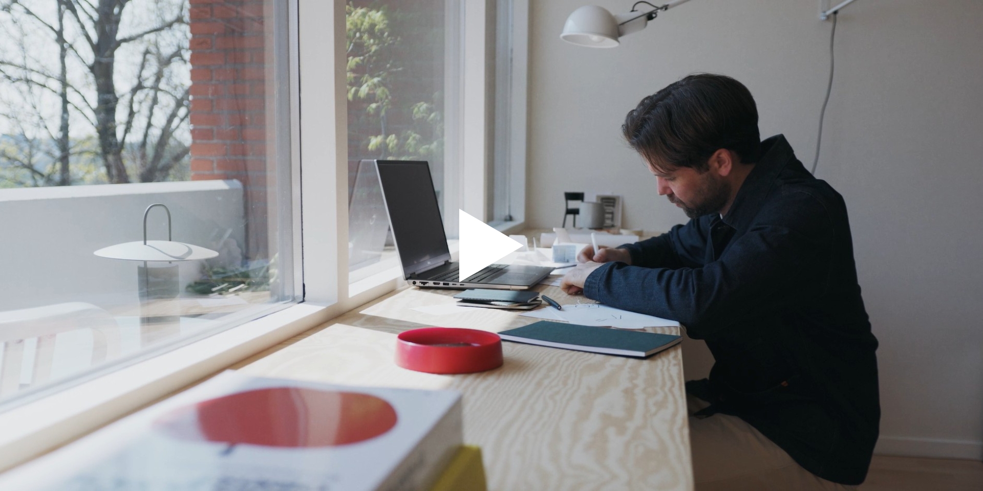 Watch: How Daniel Schofield designed the Fin lounge chair