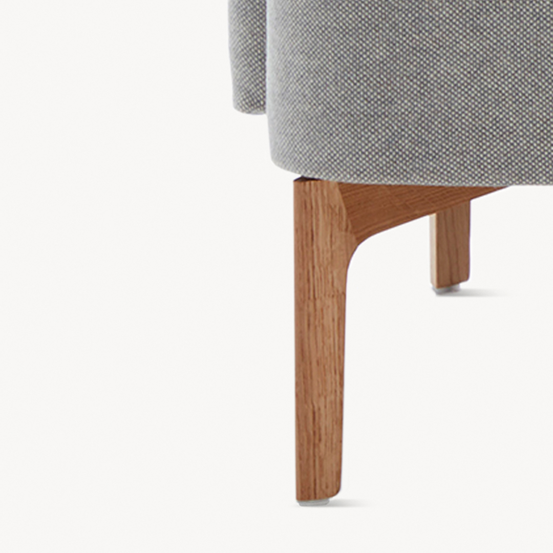 Solid oak legs