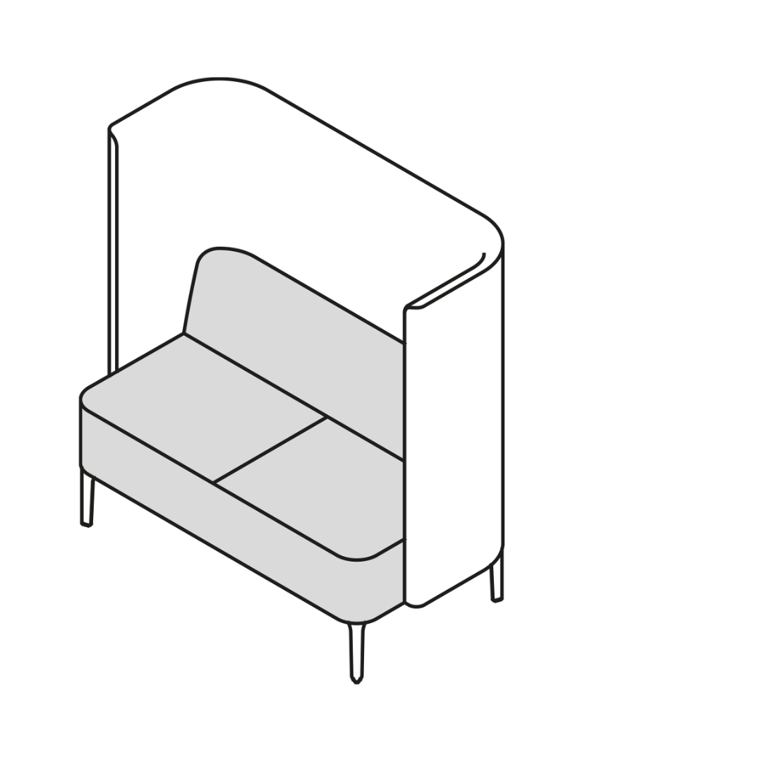 Two-tone upholstery