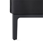 Black/white <br />
RAL painted leg